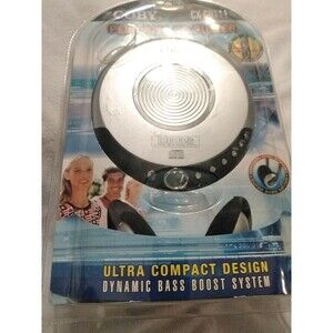NEW COBY SILVER PERSONAL CD PLAYER DYNAMIC BASS BOOST CX-CD111